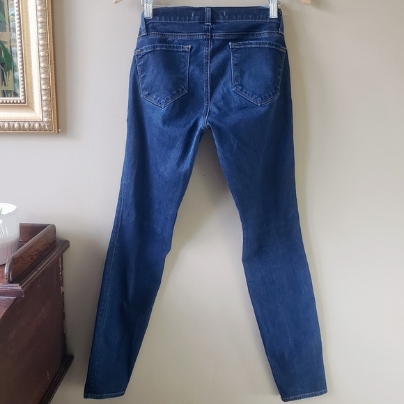 J Brand Mama J Maternity Jeans Dark Wash Side Panel Size 26 - Picture 5 of 9